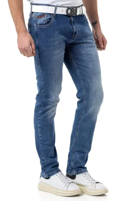 CD820 Herren Jeans Slim-Fit Basic Look