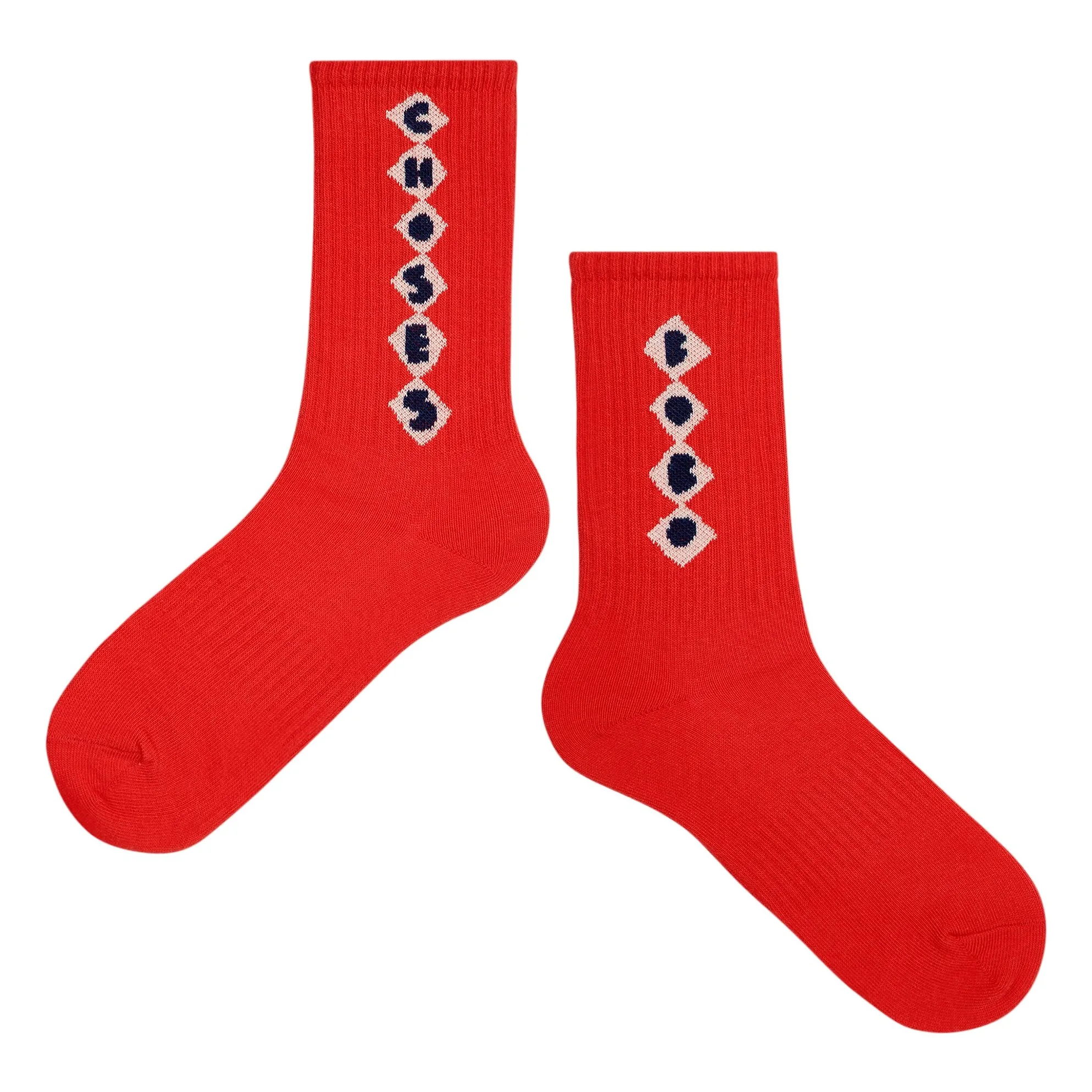 Diamonds Logo Socken | Rot
