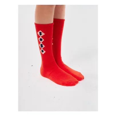 Diamonds Logo Socken | Rot