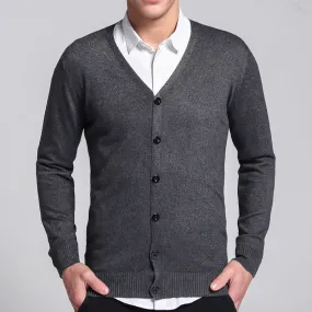 Finbar | Herren Tracht Strickjacke | V-Ausschnitt