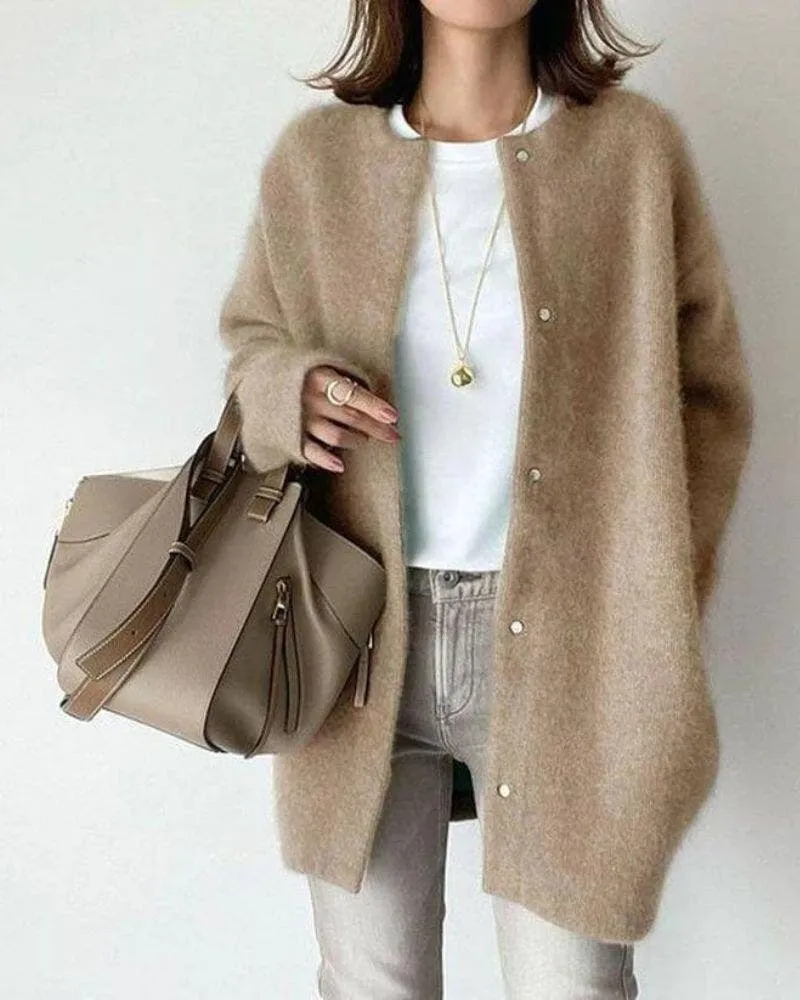 Heidi-Mode | Casual Weiches Strickjacke