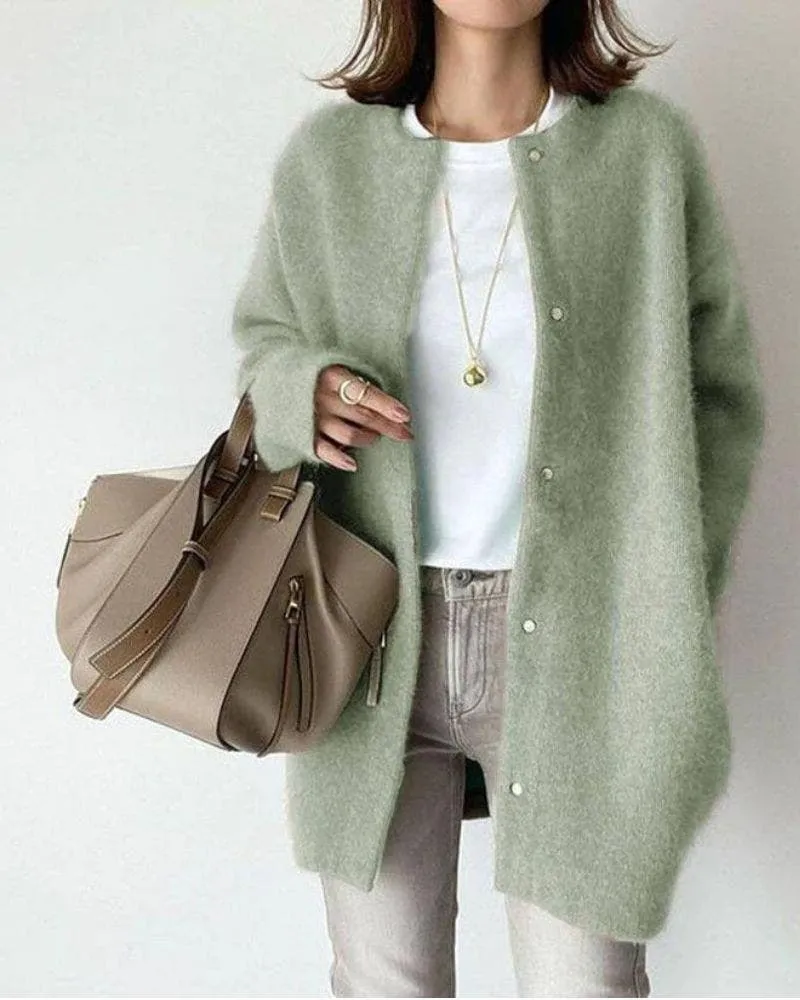 Heidi-Mode | Casual Weiches Strickjacke