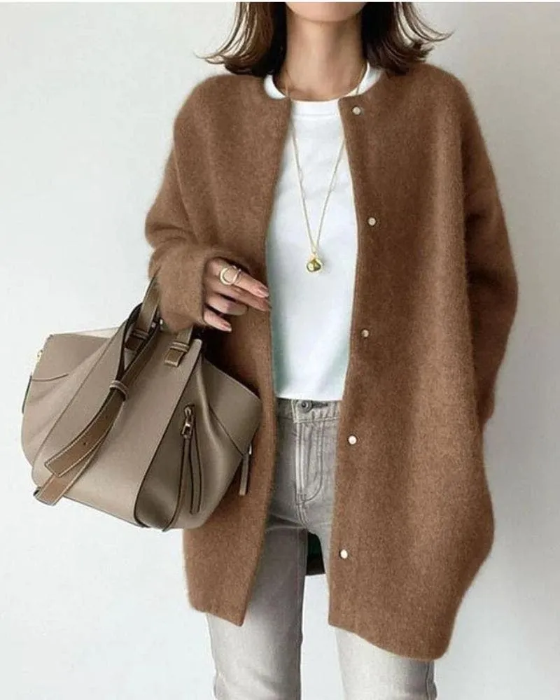 Heidi-Mode | Casual Weiches Strickjacke