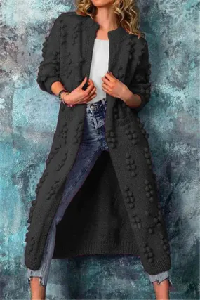 Heidi-Mode | Gestrickte Warme Weiche Strickjacke