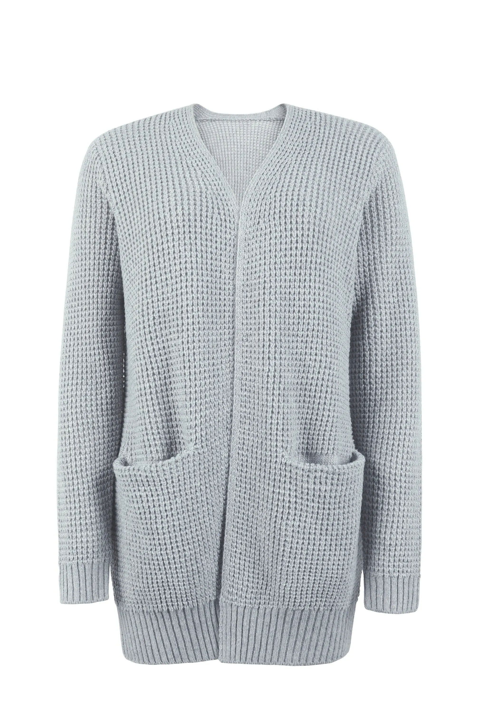 Heidi-Mode | Lange klassische Strickjacke