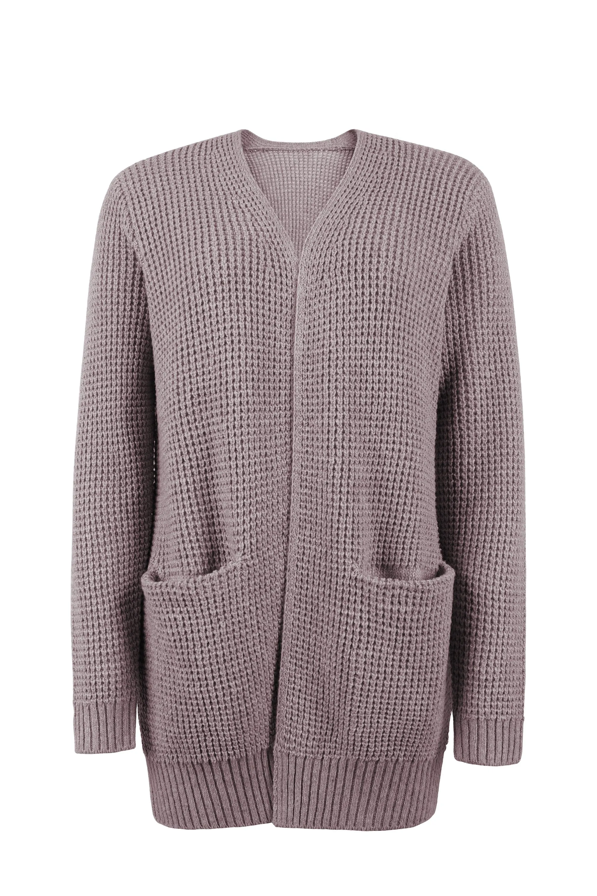 Heidi-Mode | Lange klassische Strickjacke