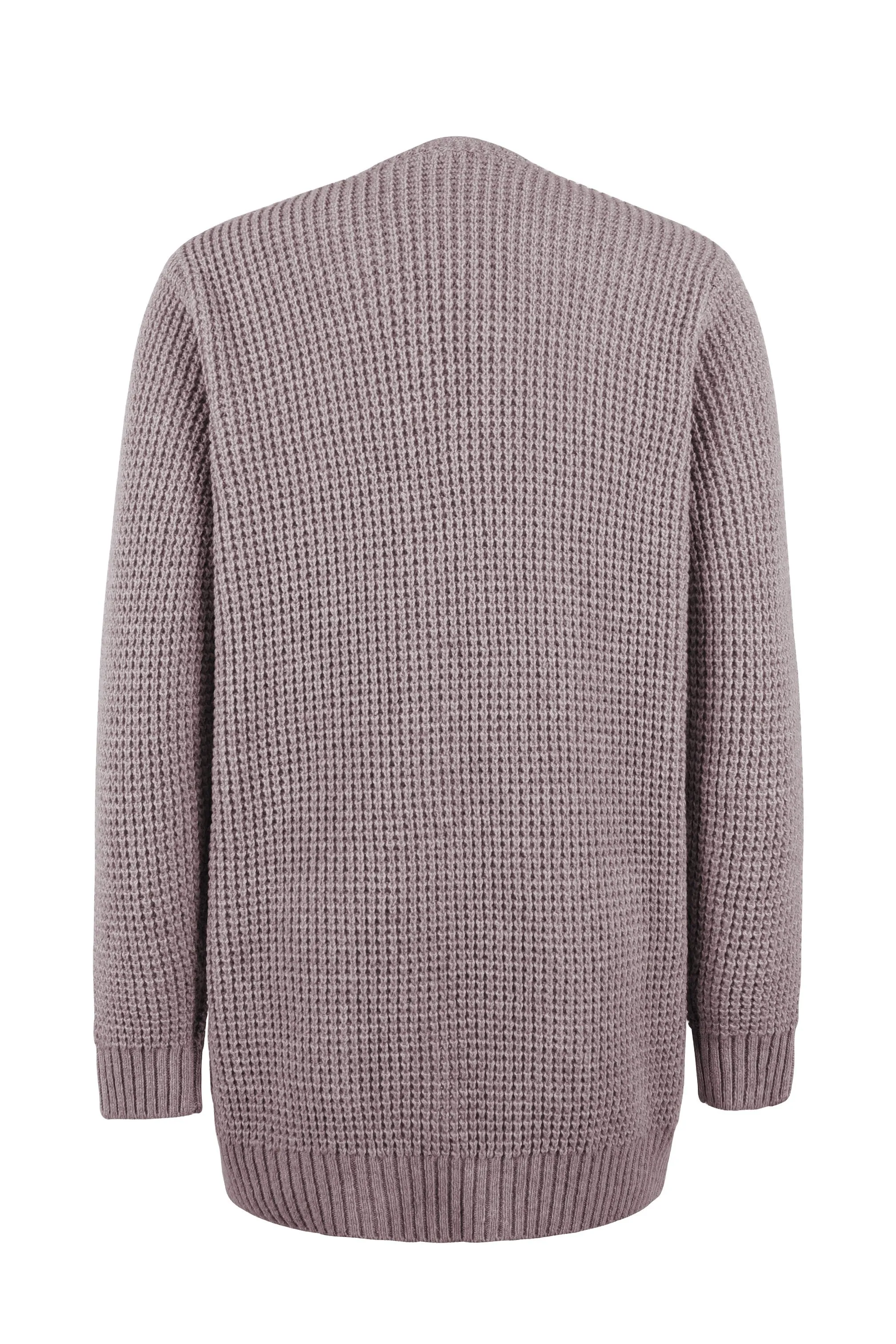 Heidi-Mode | Lange klassische Strickjacke