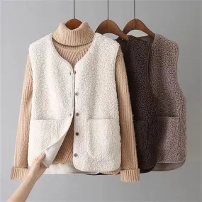 Lisha | Klassischer Teddy-Cardigan