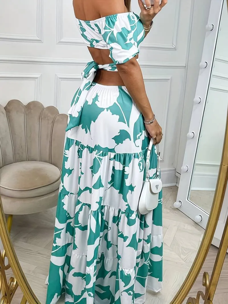 off-the-shoulder jurk