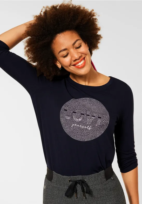 Street One Shirt mit Partprint 